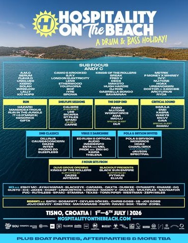 Plakat Festival Tisno Hospitality on the Beach