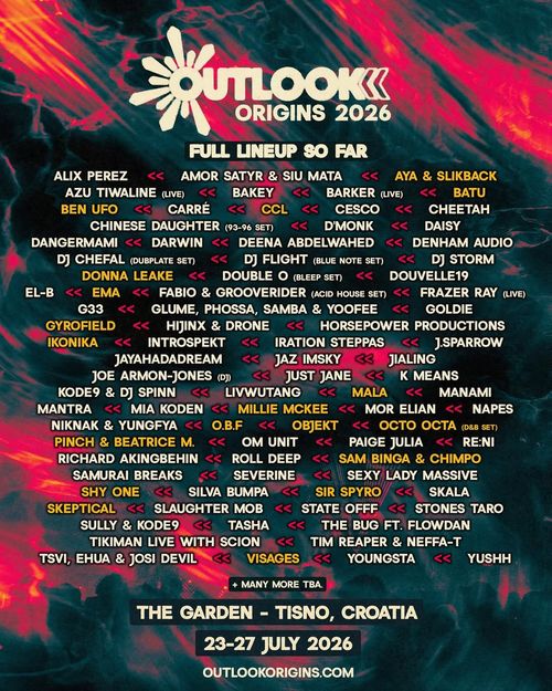 House music Festival lookout Tisno Camp Vortex