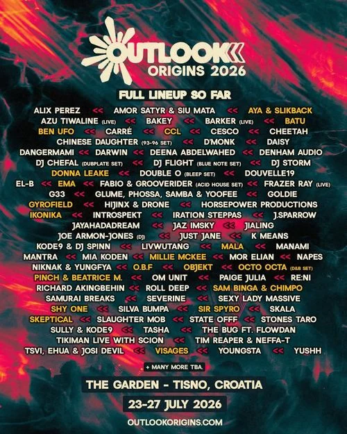 House music Festival lookout Tisno Camp Vortex